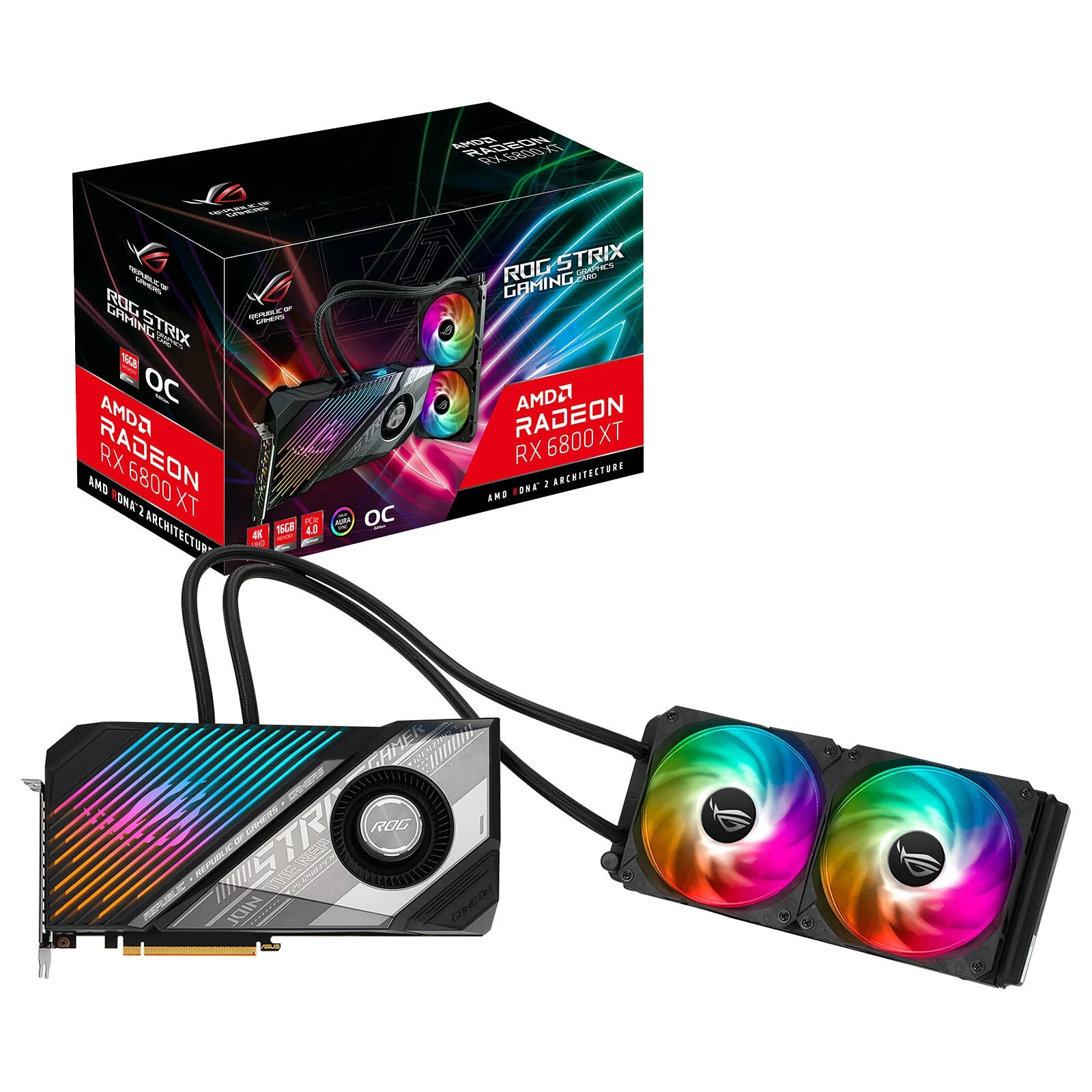 ASUS ROG Strix RX 6800 XT OC — 16 Go