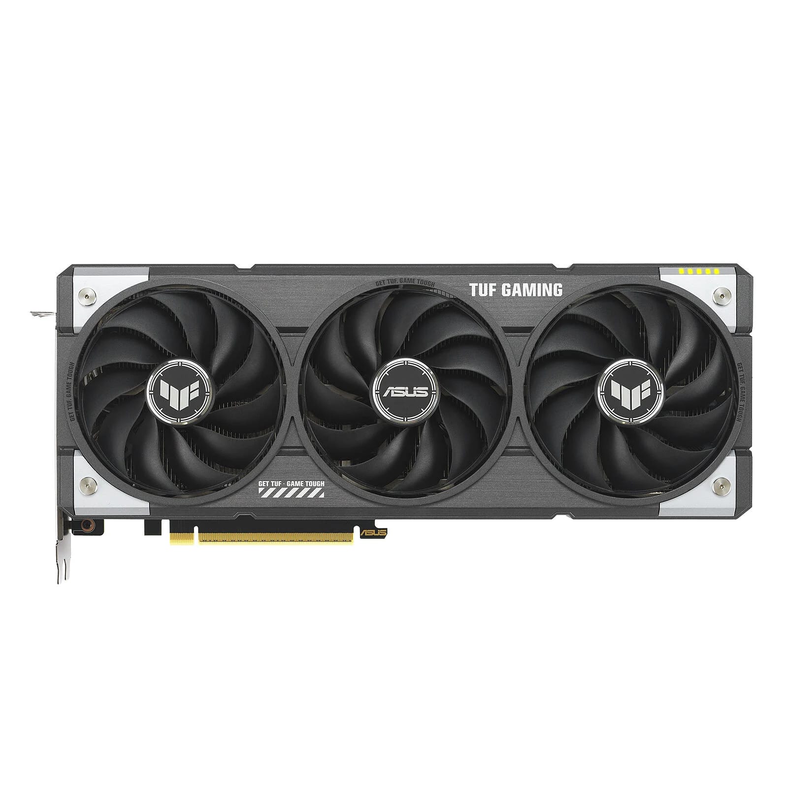 ASUS TUF Gaming Radeon RX 9060 XT OC — 16 Go GDDR6 — vue 3