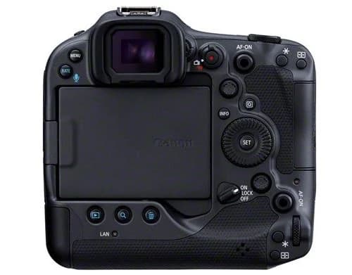 Canon EOS R3 — Hybride plein format 24 MP sport empilé — vue 2
