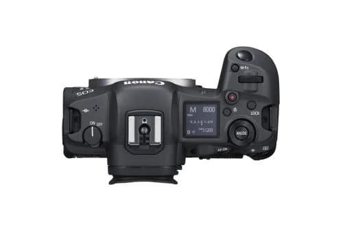 Canon EOS R5 — Hybride plein format 45 MP 8K — vue 3