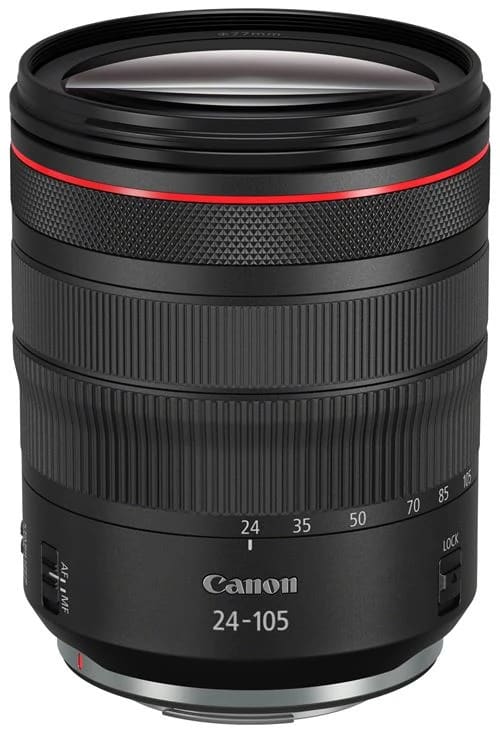 Canon RF 24-105 mm f/4 L IS USM — Zoom polyvalent série L