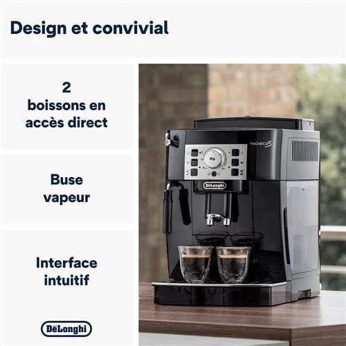De'Longhi Magnifica S ECAM22.110.B — vue 2