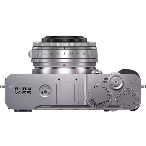Fujifilm X-E5 Argent + XF 23 mm f/2.8 R WR — vue 4