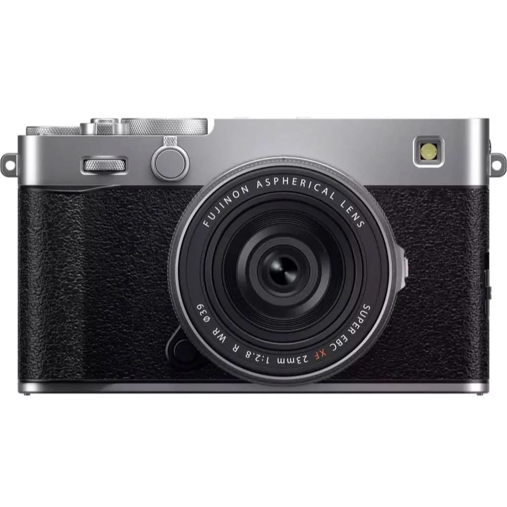 Fujifilm X-E5 + 23 mm Silver — Hybride APS-C 40 MP rangefinder