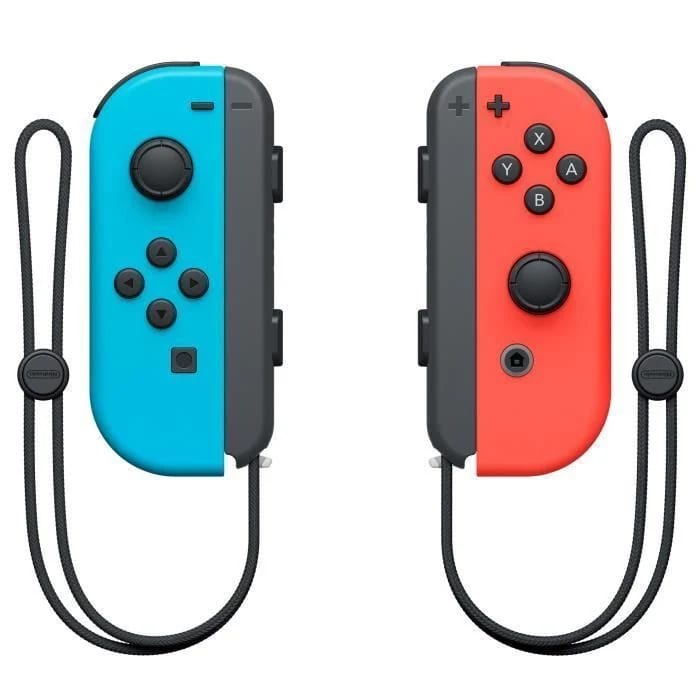 Manette Joy-Con — Bleu Néon / Rouge Néon