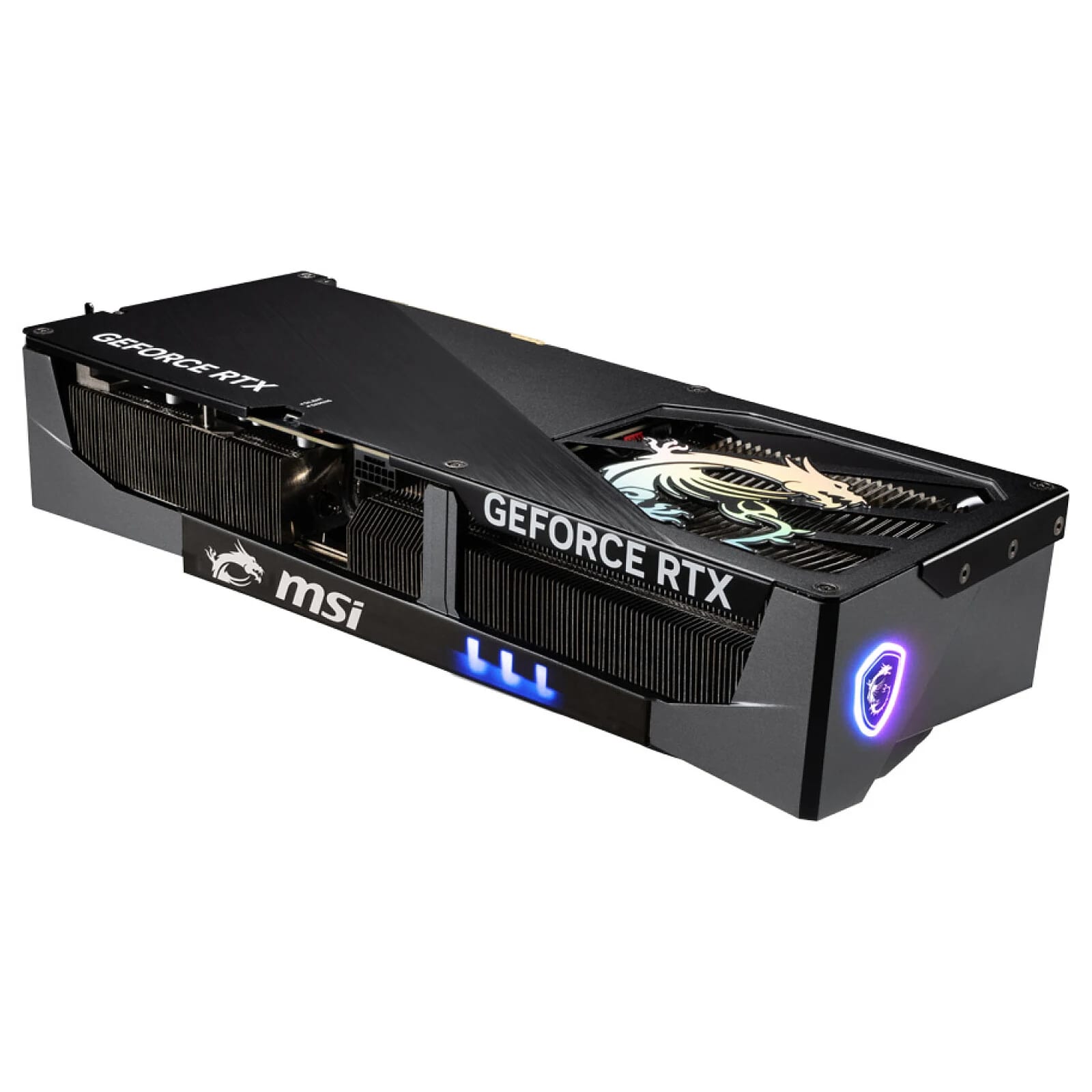 MSI GeForce RTX 5090 Gaming Trio OC — 32 Go GDDR7 — vue 3