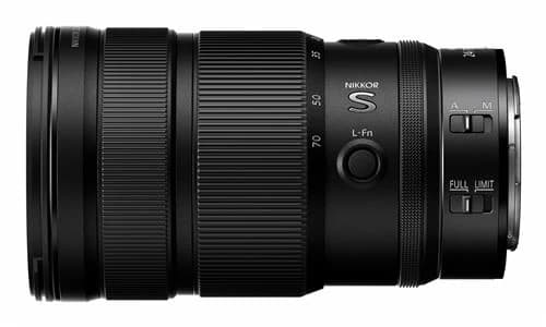 Nikkor Z 24-70 mm f/2.8 S II — Zoom standard pro II 2025 — vue 2