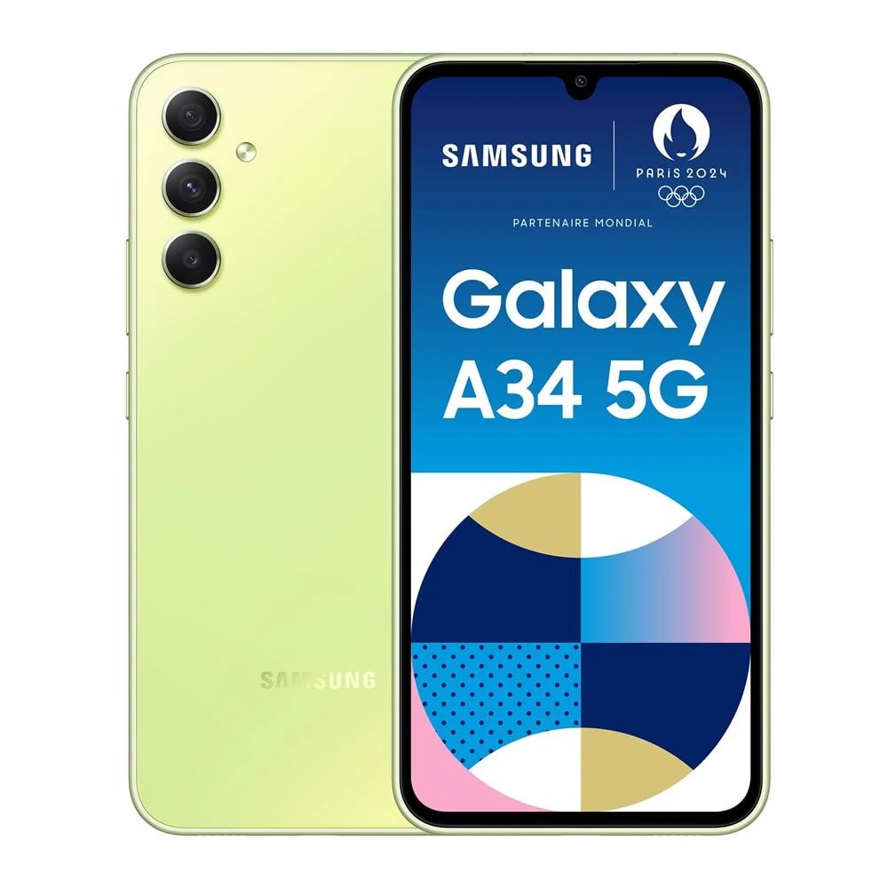 Samsung Galaxy A34 5G 128 Go — vue 2