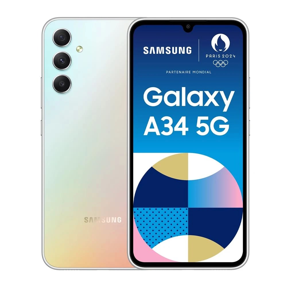 Samsung Galaxy A34 5G 128 Go — vue 3