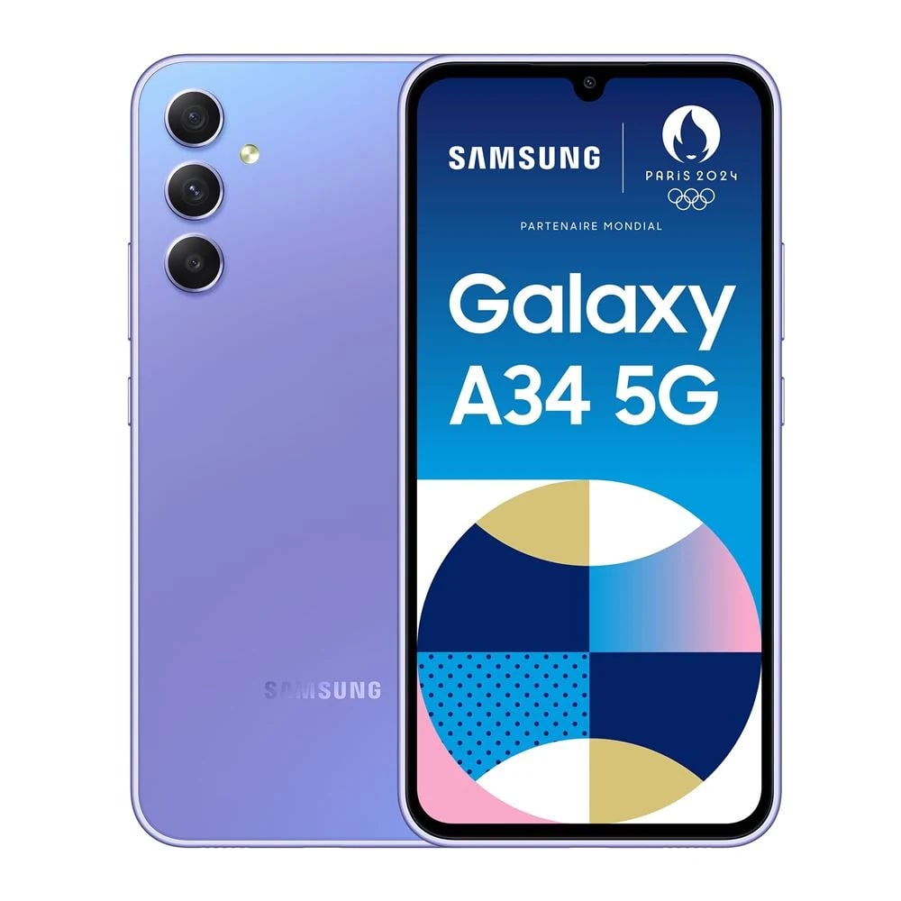 Samsung Galaxy A34 5G 128 Go — vue 4