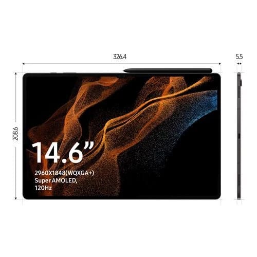 Samsung Galaxy Tab S8 Ultra 128 Go — vue 2