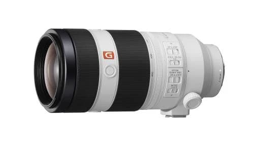 Sony FE 100-400 mm f/4.5-5.6 GM OSS — Super-télé Grand Master — vue 3