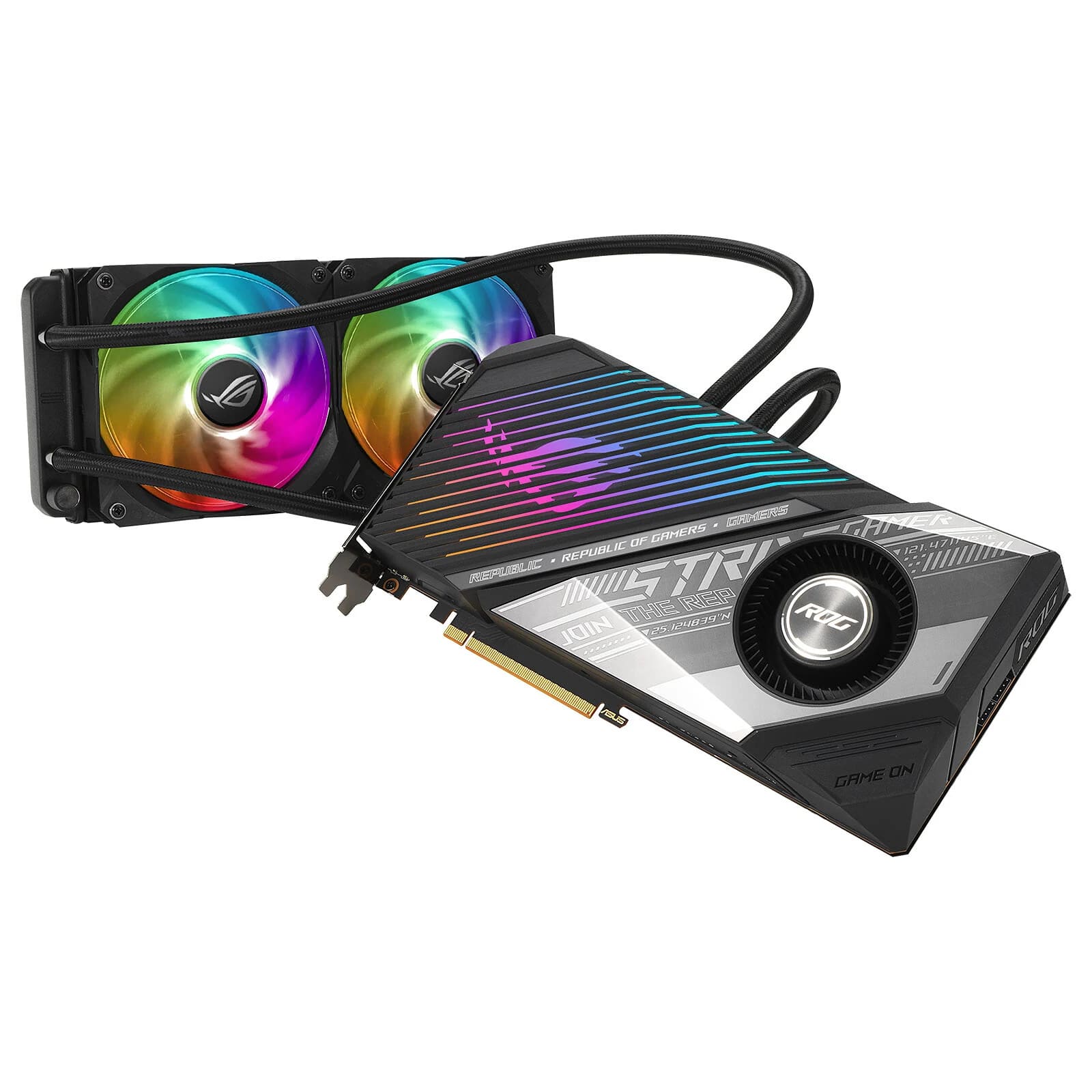 ASUS ROG Strix RX 6800 XT OC — 16 Go — vue 4