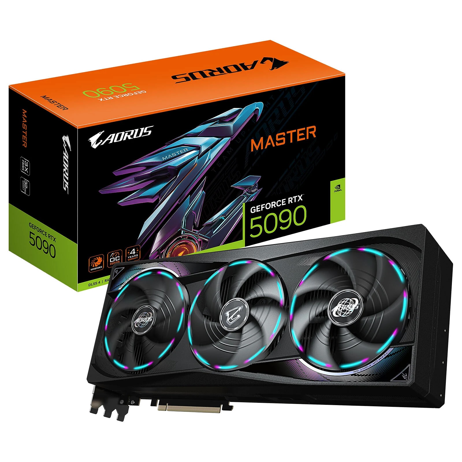Gigabyte AORUS GeForce RTX 5090 Master — 32 Go GDDR7