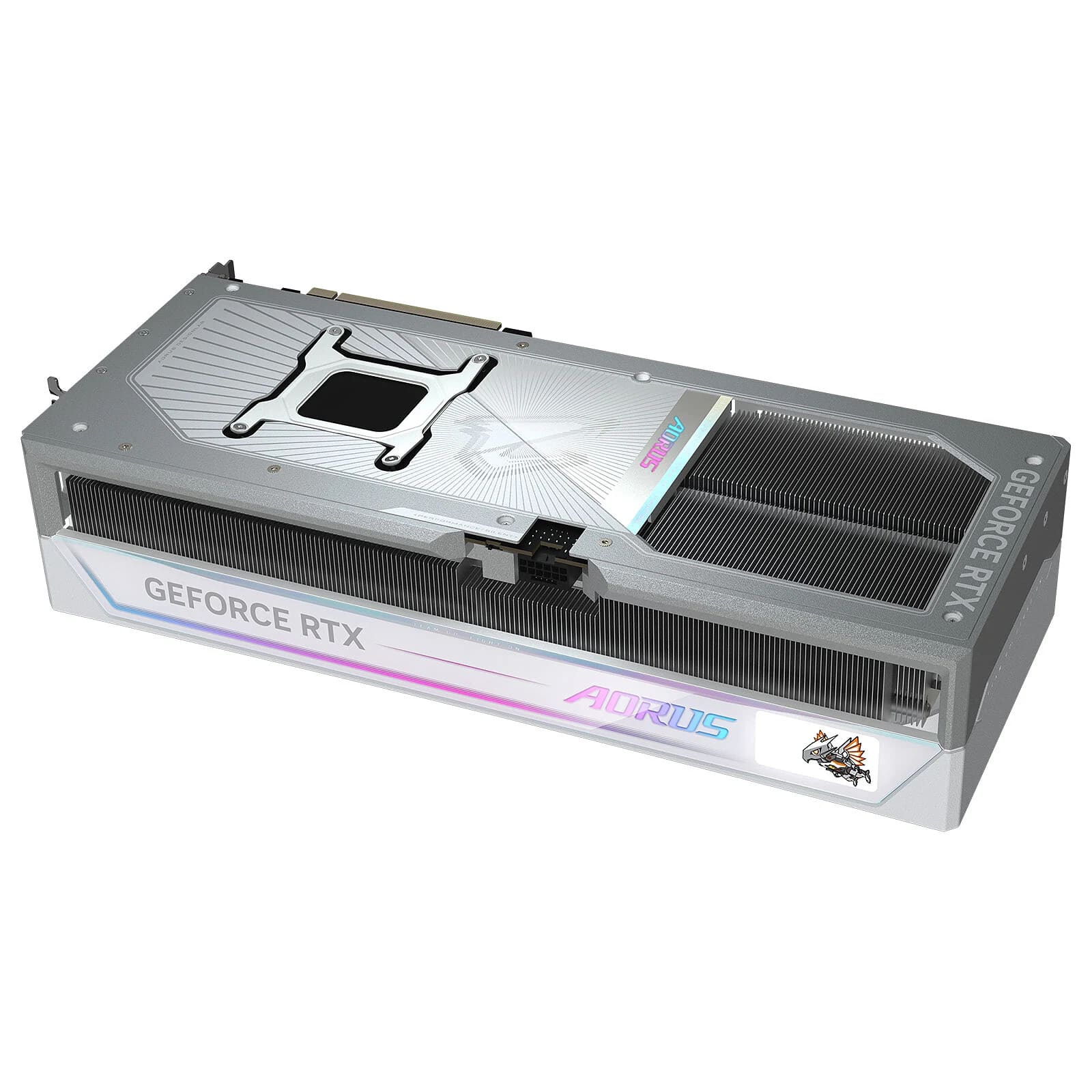 Gigabyte AORUS GeForce RTX 5090 Master ICE — 32 Go GDDR7 — vue 4