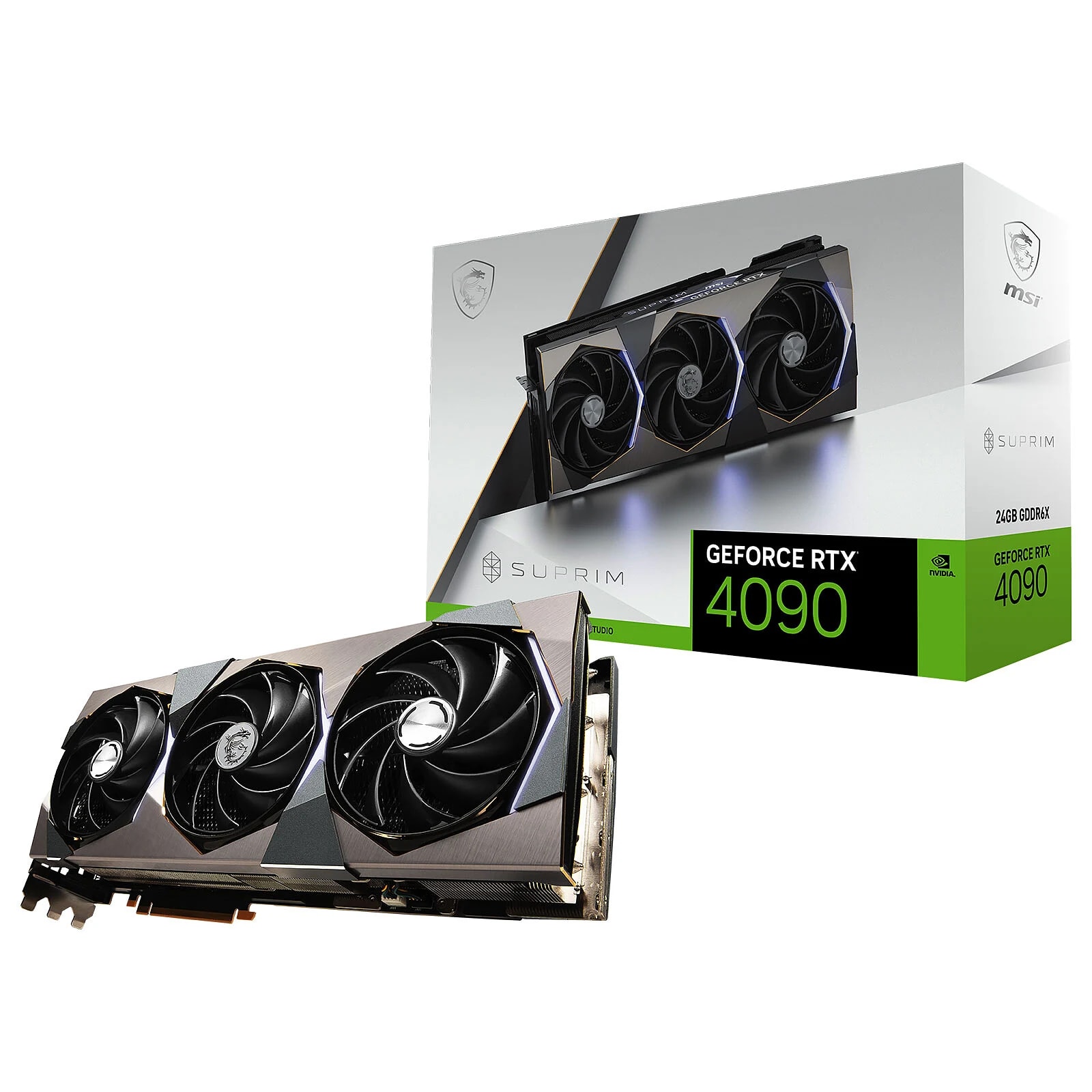 MSI GeForce RTX 4090 24G Suprim X — 24 Go GDDR6X