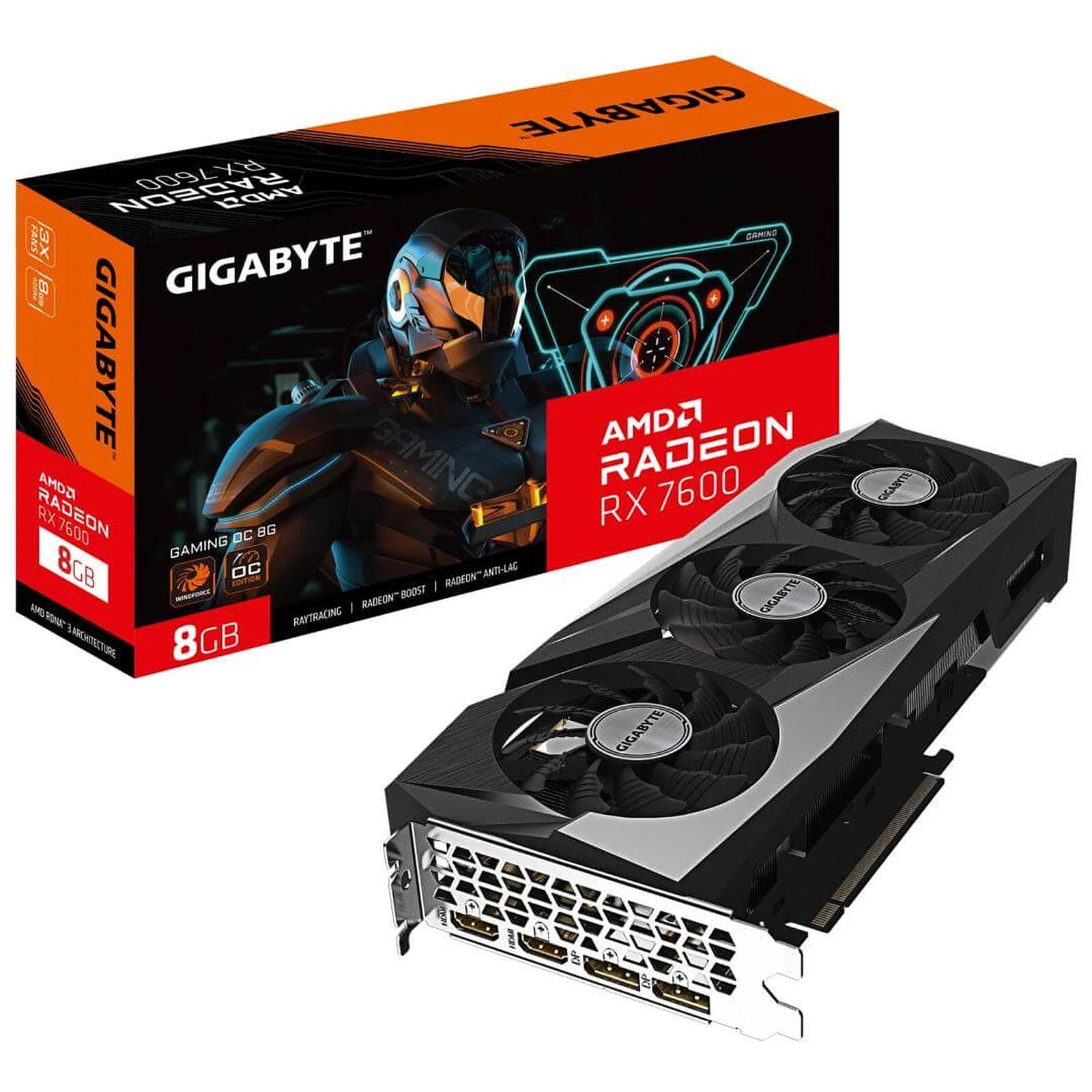 MSI Radeon RX 7600 XT Gaming OC — 16 Go