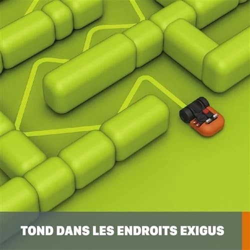 Robot tondeuse Worx Landroid — vue 3