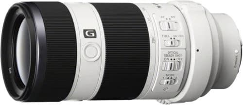 Sony FE 70-200 mm f/4 G OSS — Téléobjectif zoom léger