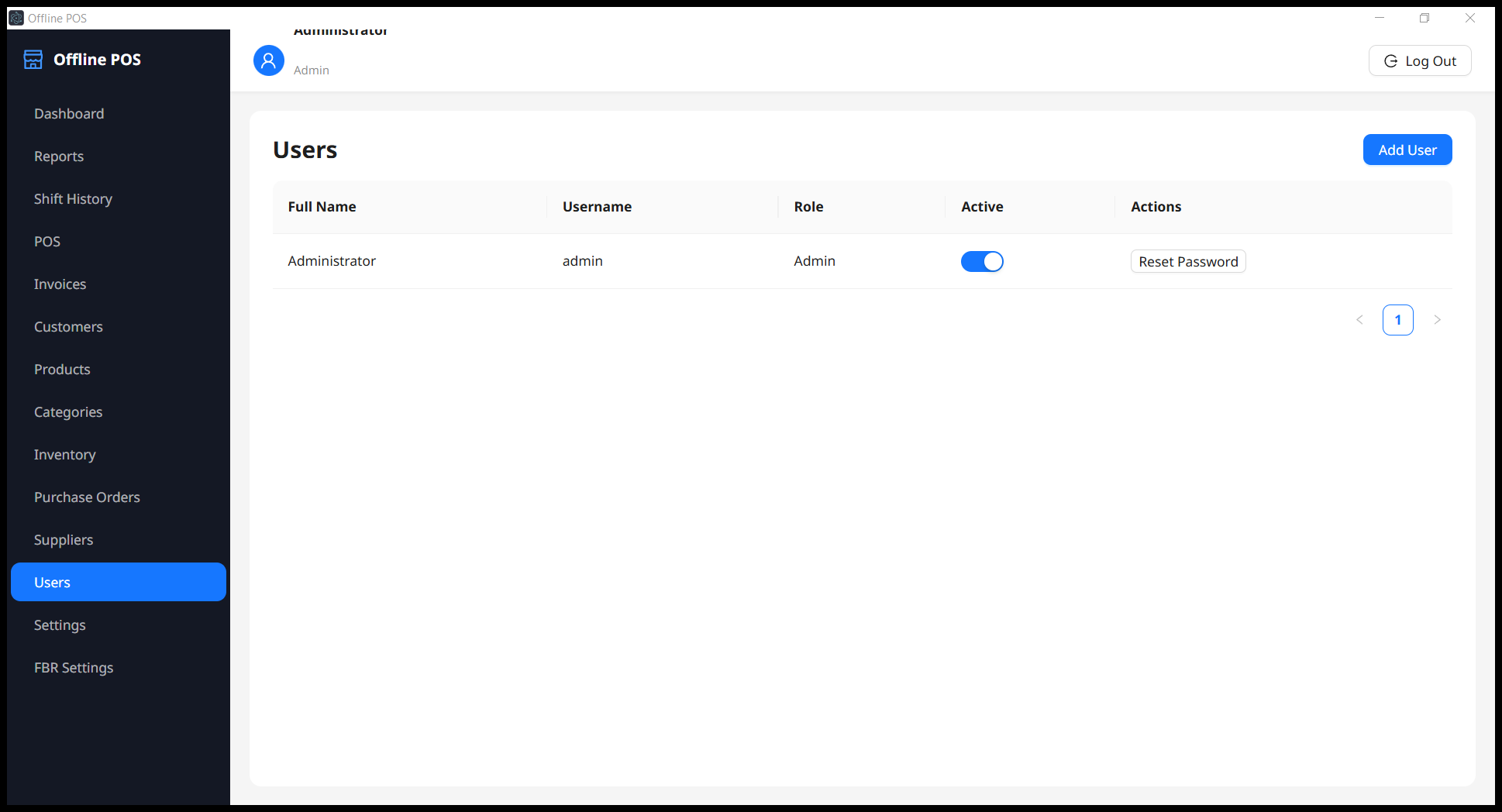 users and roles