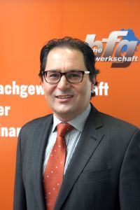 Portrait von Gerhard Wipijewski, Landesvorsitzender der Bayerischen Finanzgewerkschaft seit 2013; Foto: bfg