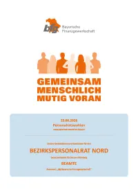 Bezirkspersonalrat Nord Beamte