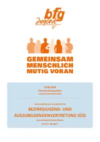 Bezirksjugend- und Auszubildendenvertretung Süd