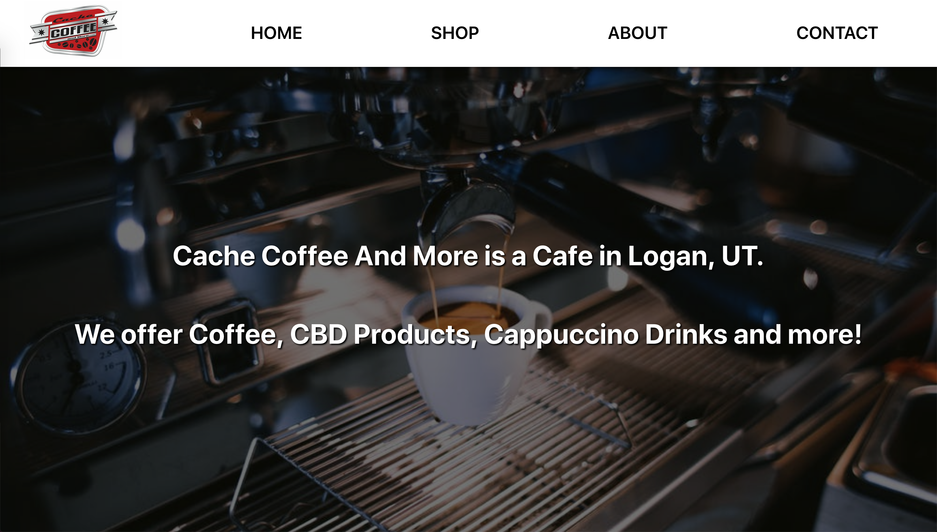 cache coffee site