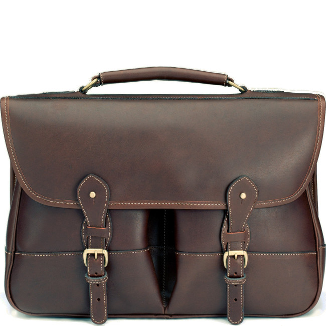 Clipper Leather Satchel by Tusting | Houden Bags