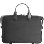 Fabric + Leather Briefcase