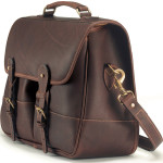 Clipper Leather Satchel