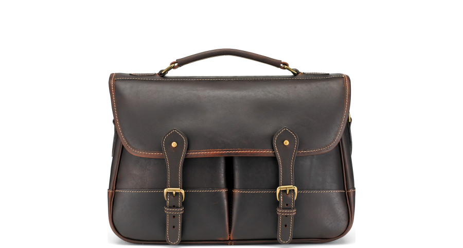 Porter Leather Satchel by Tusting | Houden Bags