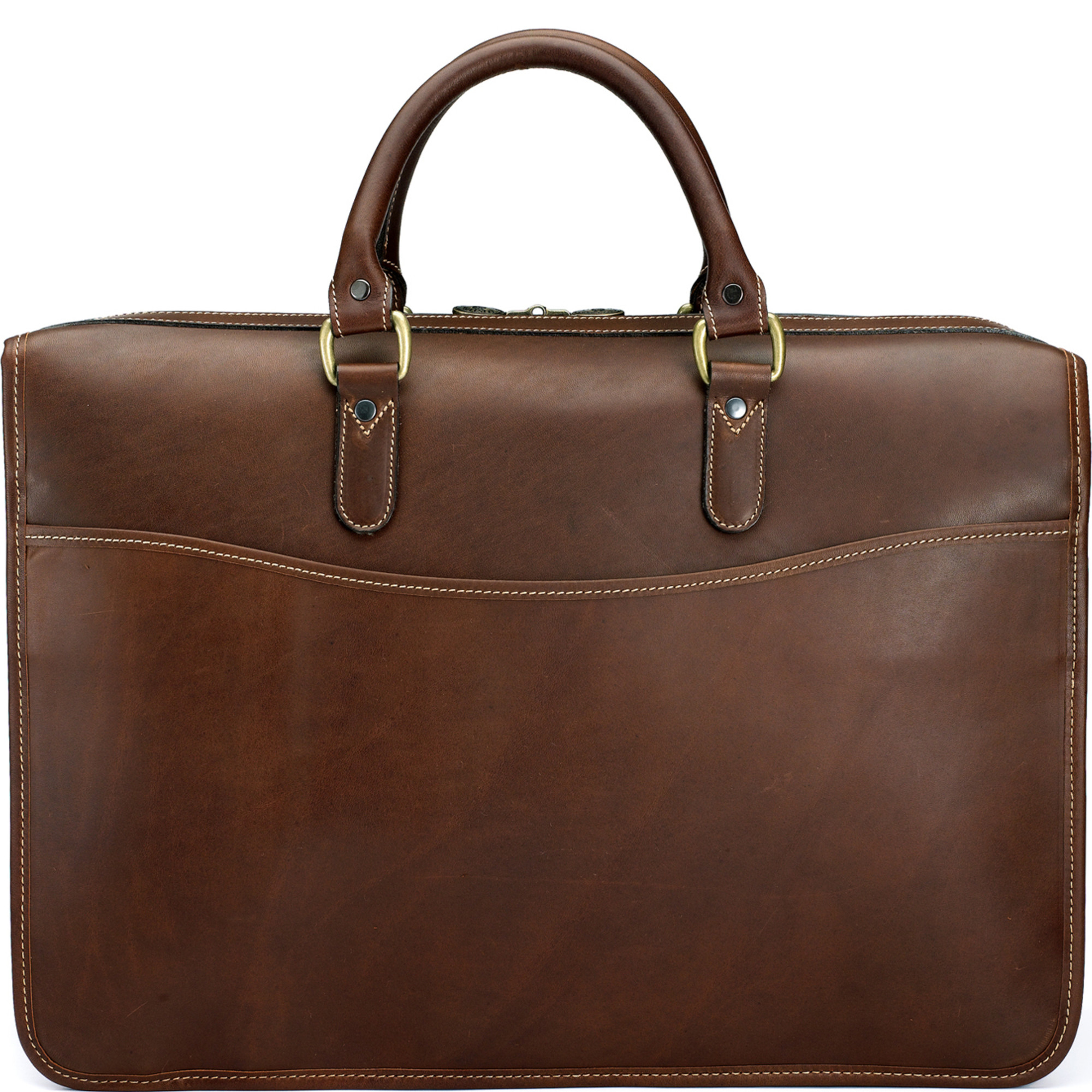 Grafton Leather Briefcase by Tusting | Houden Bags