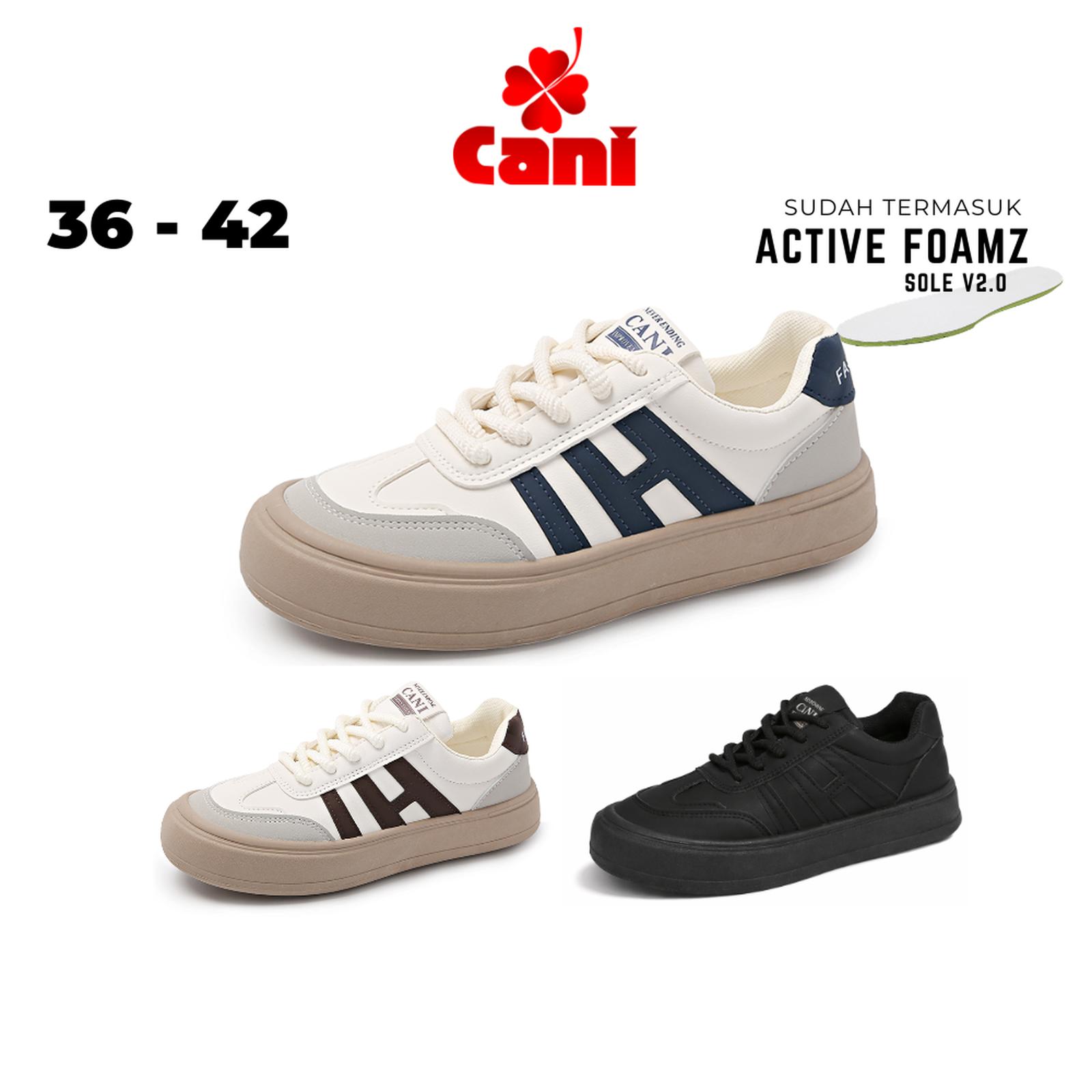 【VIRAL TIKTOK】CANI Soomin Sepatu Wanita Sneakers Ootd   Best Seller 2026 Sepatu Sekolah Ringan Casual Shoes K9249