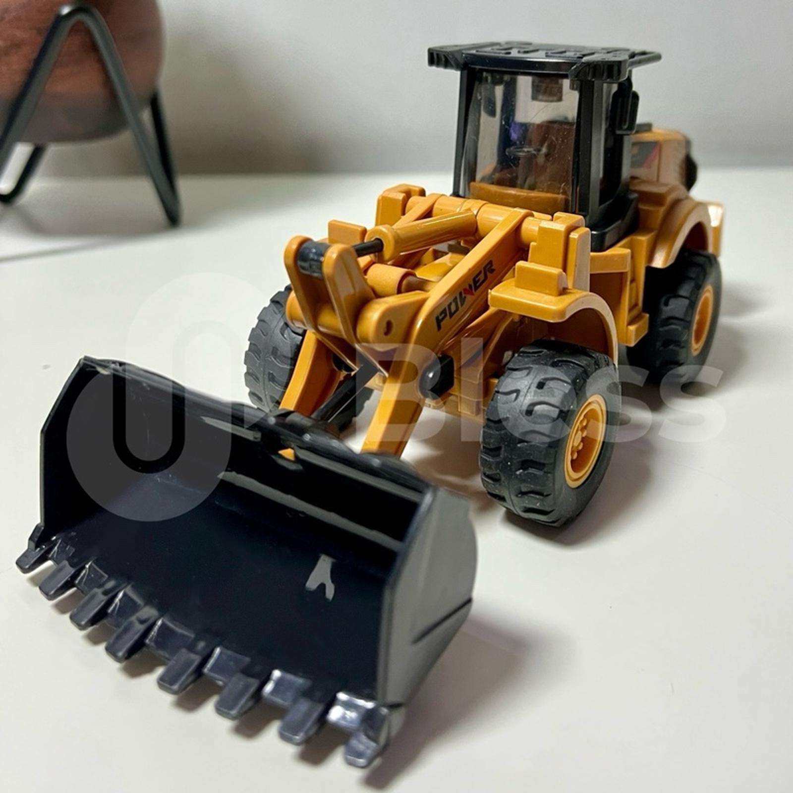 Mainan Anak Inertia Mobil Truck Konstruksi  Bulldozer Toys