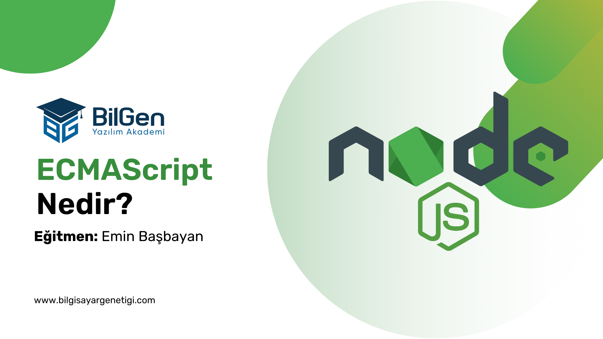 Node.js ve ECMAScript'in Evrimi: JavaScript'in Temellerini Anlamak