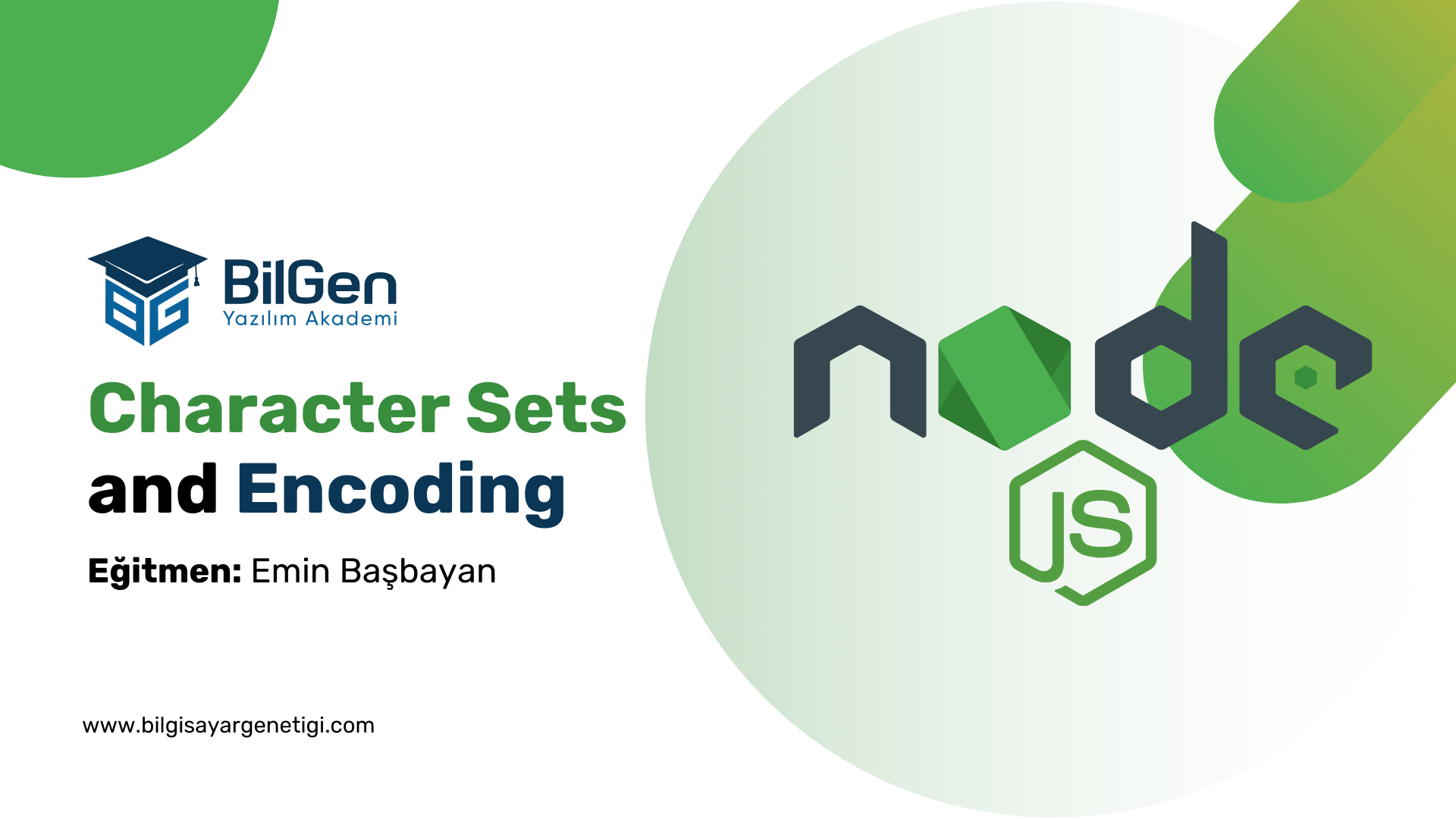 Karakter Setleri ve Encoding