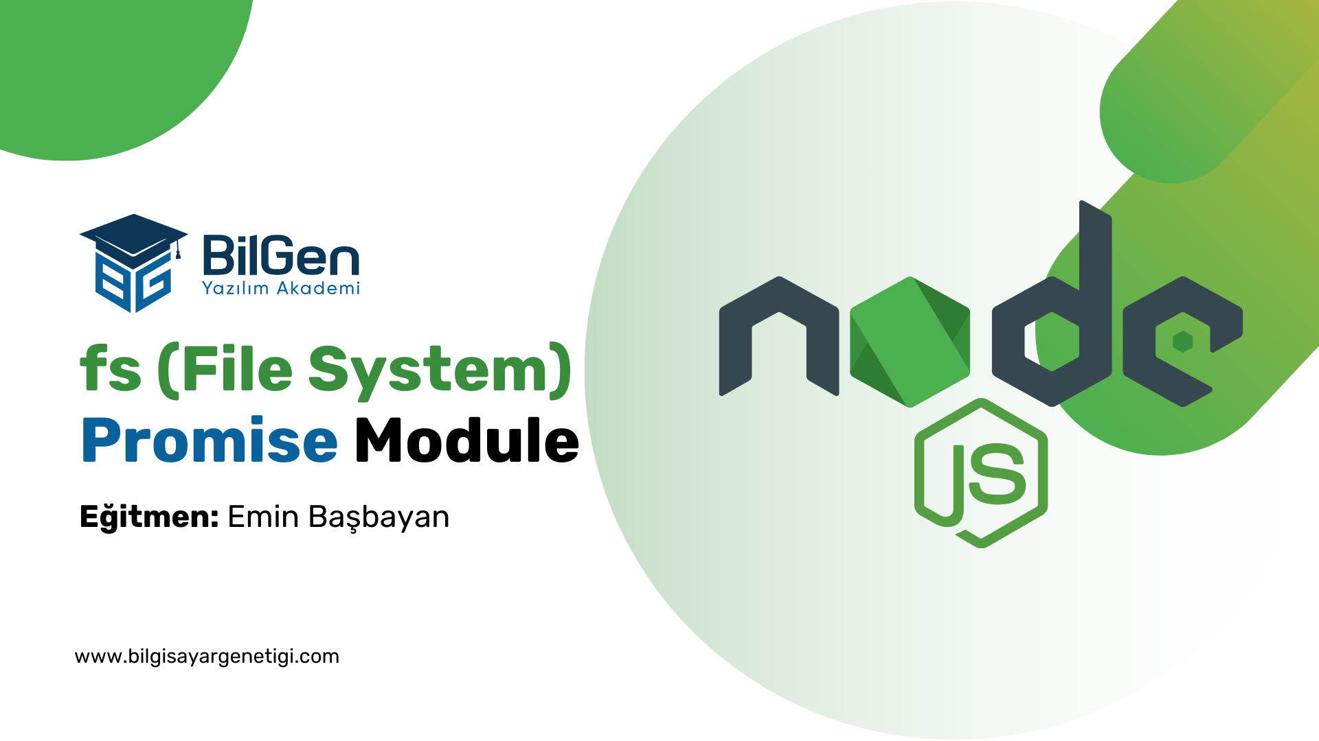 fs Promise Modülü