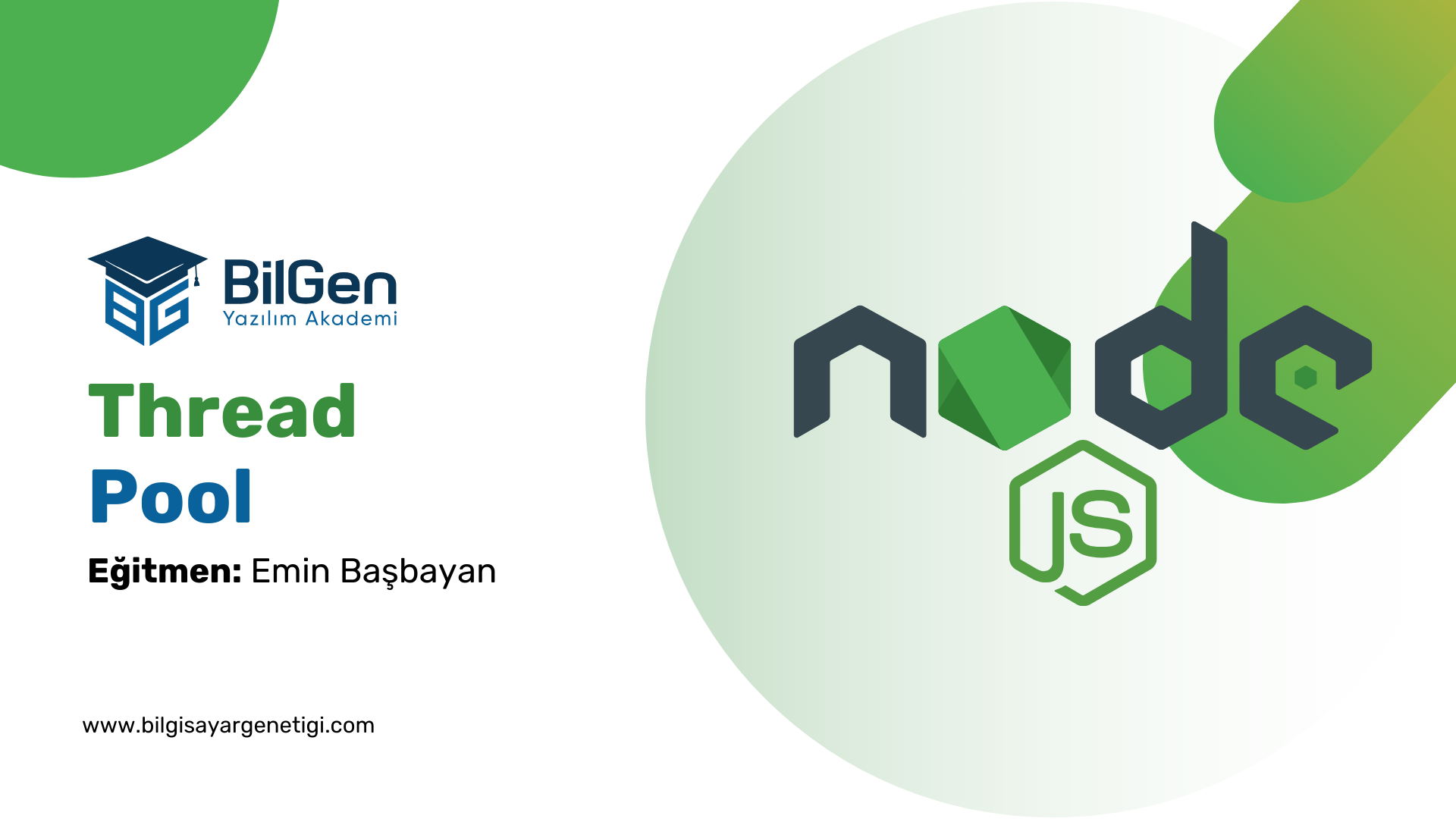 Node.js ve Thread Pool: Asenkron İşlemlerin Temelleri