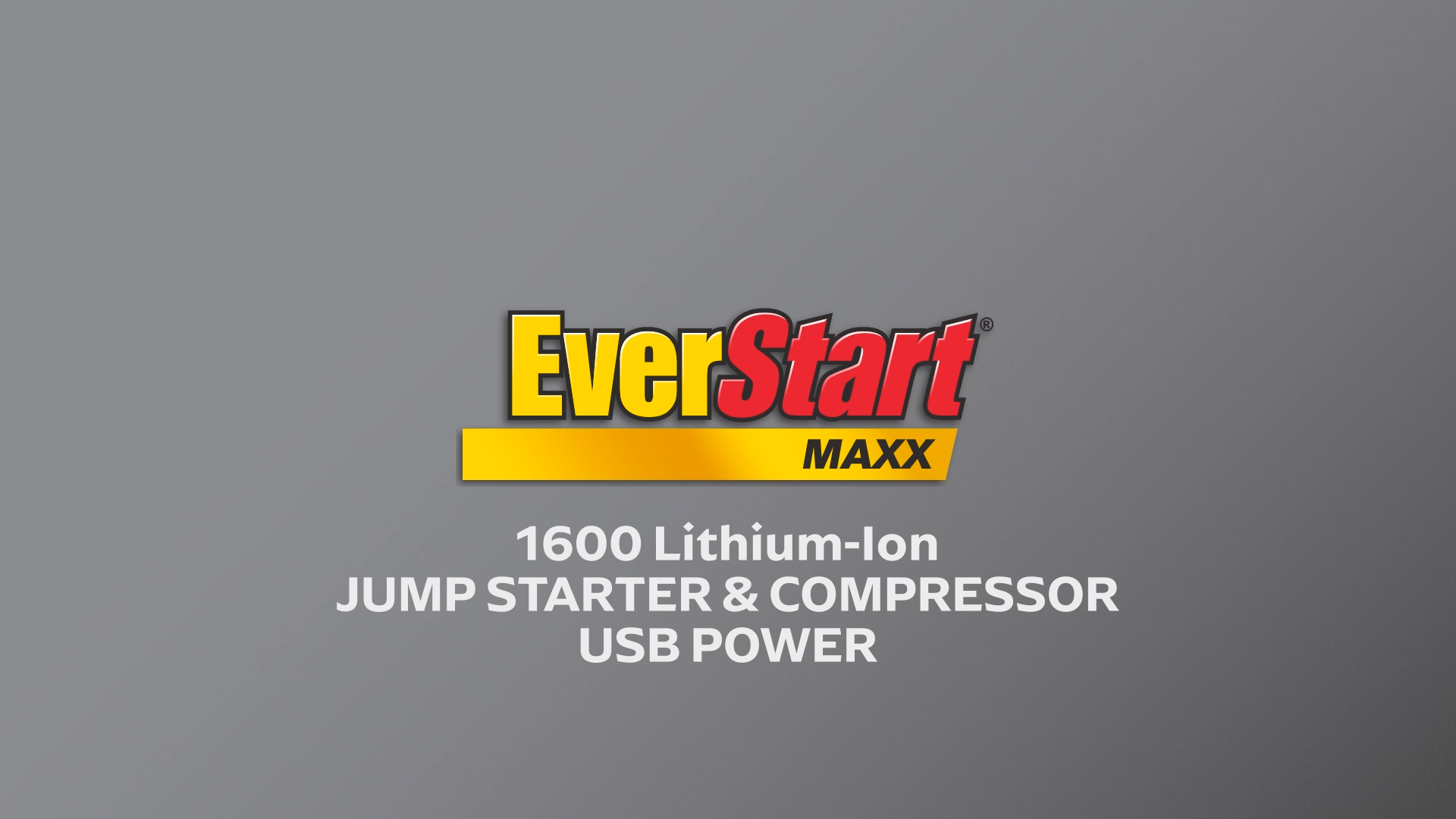 thumbnail video image 2 of EverStart 1600 Amp Lithium Jump Starter with Air Compressor, 2 of 10