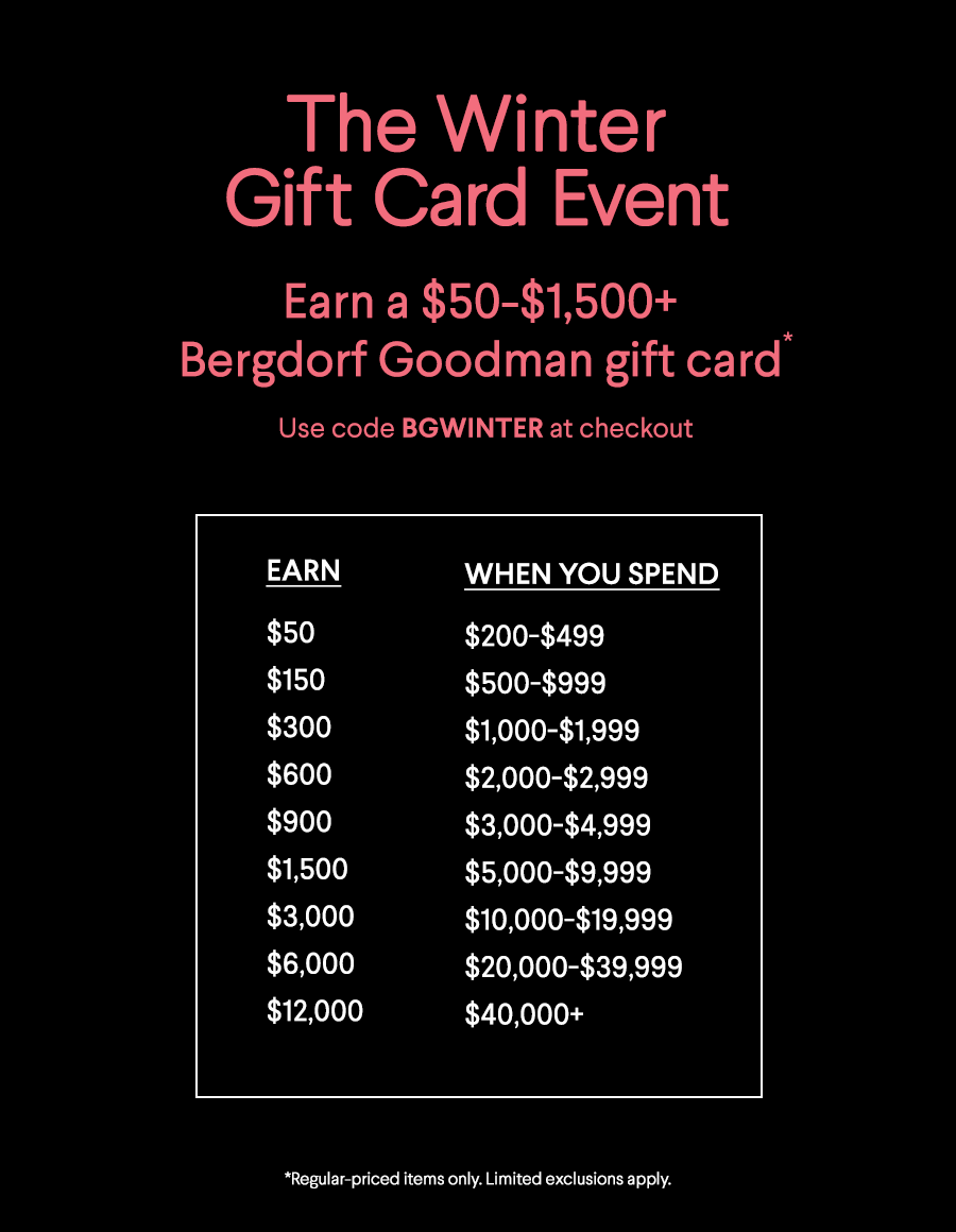 Bergdorf Goodman Gift Card Balance Check