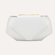 The Row - Mae Evening Clutch Bag in Leather