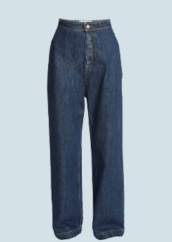 Loewe - Wide Leg Denim Pants