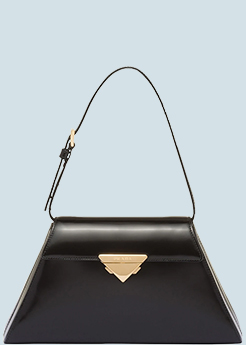 Prada - Spazzolato Leather Shoulder Bag