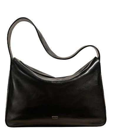 Khaite - Elena Zip Leather Shoulder Bag