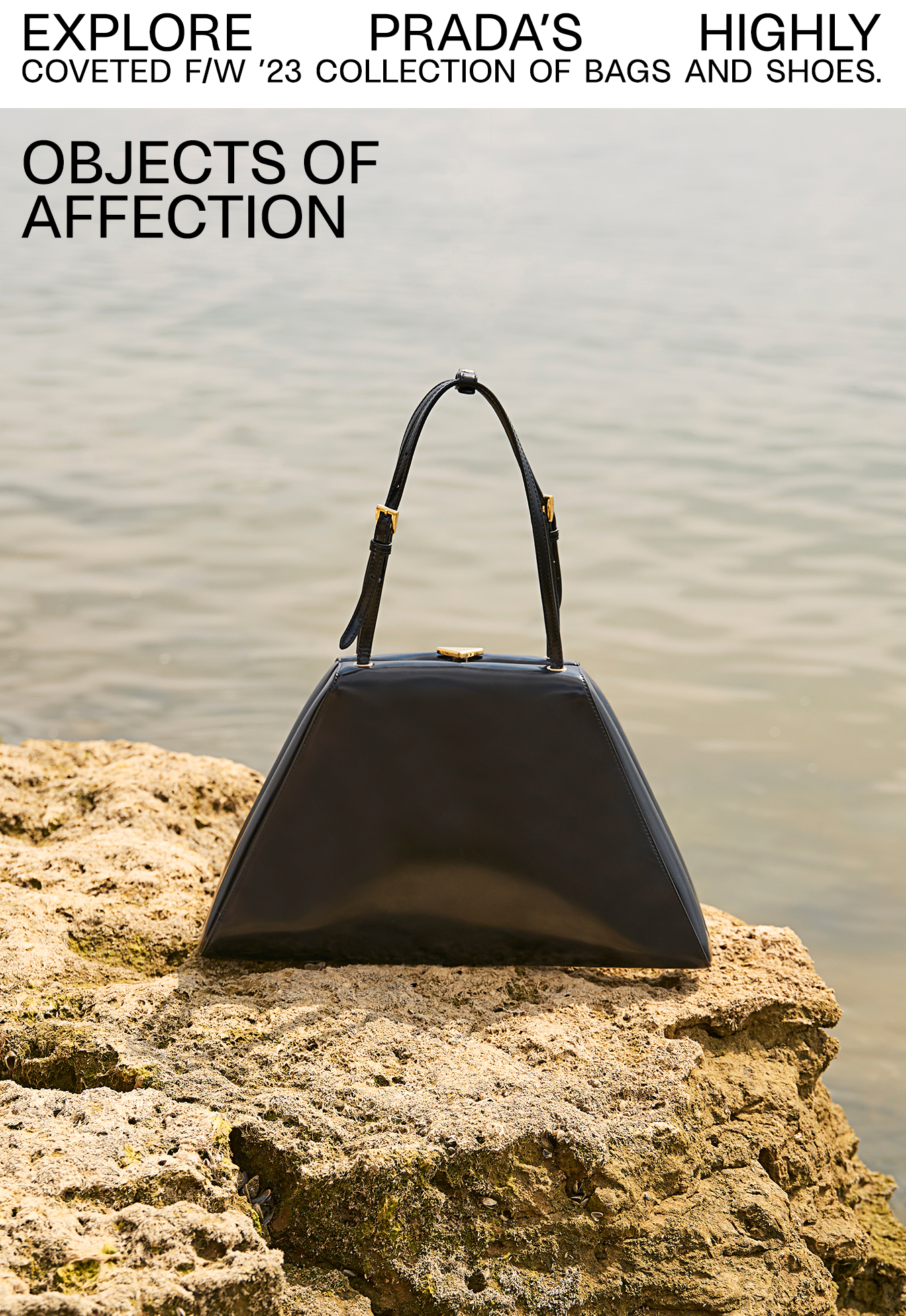 Prada - Frame Spazzolato Leather Top-Handle Bag