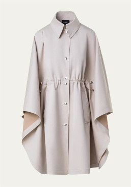 Akris - Water Repellent Cape Coat