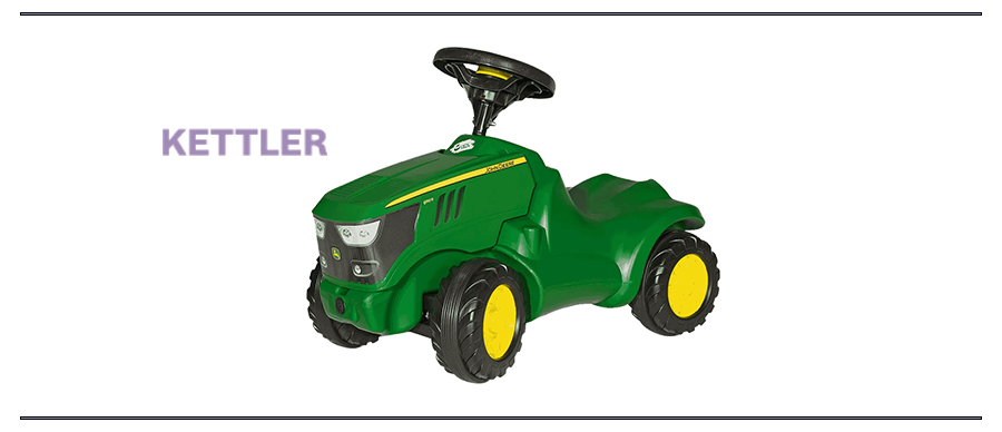 Kettler - Kid's John Deere Mini Trac Ride-On Tractor - Shop Gifts For Kids