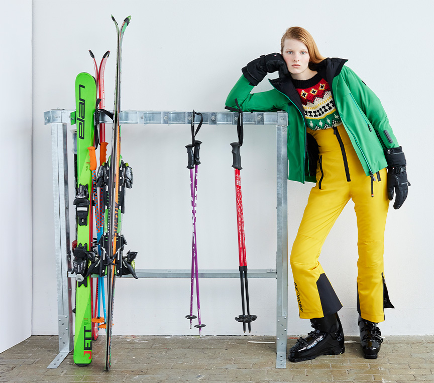 Moncler Grenoble Half-Zip Belted Ski Suit - Bergdorf Goodman