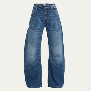 EB DENIM - Frederic Mid-Rise Wide Curved Jeans